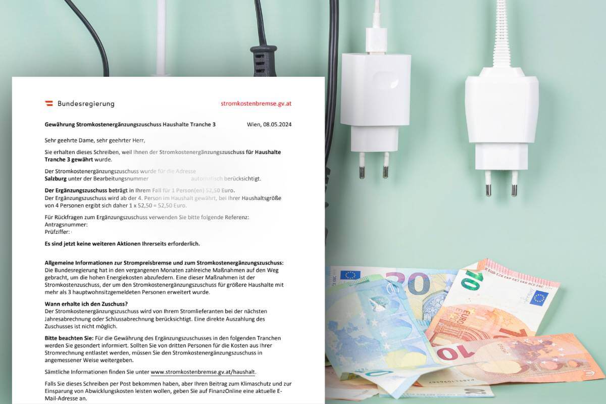 Stromkostenerg�nzungszuschuss
